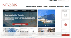 Desktop Screenshot of nevaris.com
